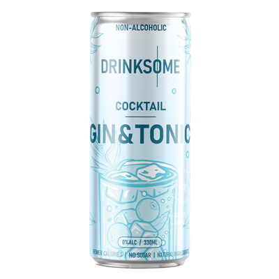 Фото Безалкогольный Drinksome Cocktail Gin&Tonic Коктейль Джин и Тоник 